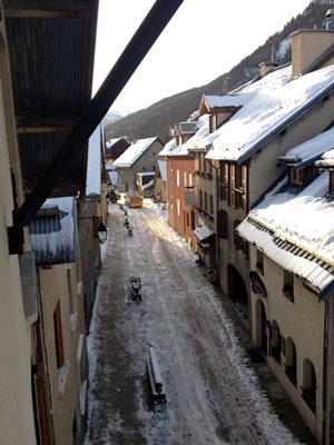 Vue de la salle a manger